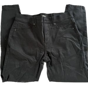 {EXPRESS} Black jeans, plain, no rips